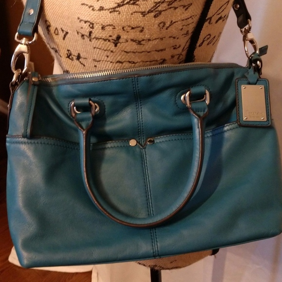 Tagnanello Handbags - Tignanello Leather NYPD Blue Purse